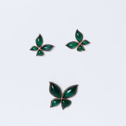 Butterfly Pendant Set