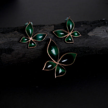 Butterfly Pendant Set